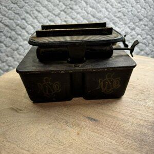 Antique Cast Iron stove for sad iron‎ Incomplete Base only Non-working for parts